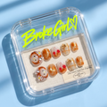 Broke Girl Amber Whiskers Nails in Branded Acrylic Box