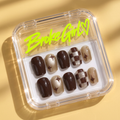Broke Girl Chocolate Starlight Nails in Branded Acrylic Box