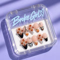 Broke Girl Devil's Whisper Cross Nails in Branded Acrylic Box