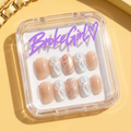 Broke Girl Dreamy Opal Cat Eye Nails in Branded Acrylic Box