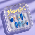 Broke Girl Ocean Whisper Starfish Nails in Branded Acrylic Box